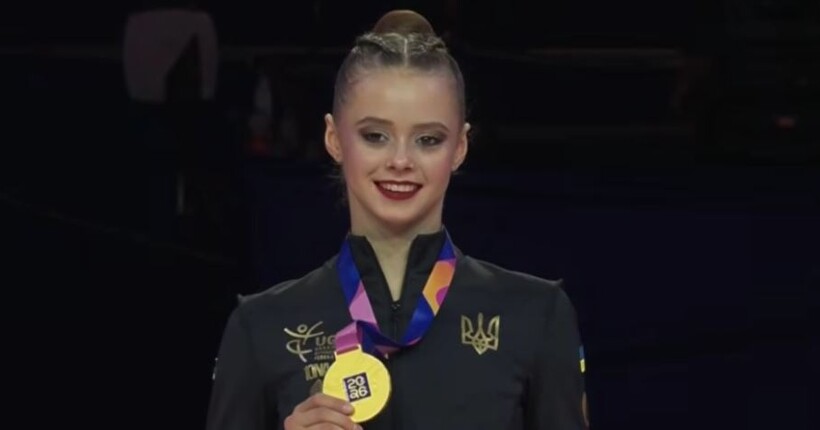 Таїсія Онофрійчук стала чемпіонкою світу з художньої гімнастики