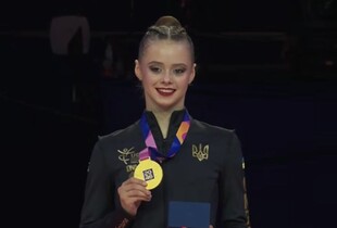Таїсія Онофрійчук стала чемпіонкою світу з художньої гімнастики