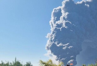 В російській Уфі БпЛА атакував нафтопереробний завод: сталася пожежа