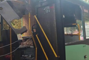 Окупаційні війська атакували дроном маршрутку у Херсоні: є поранені