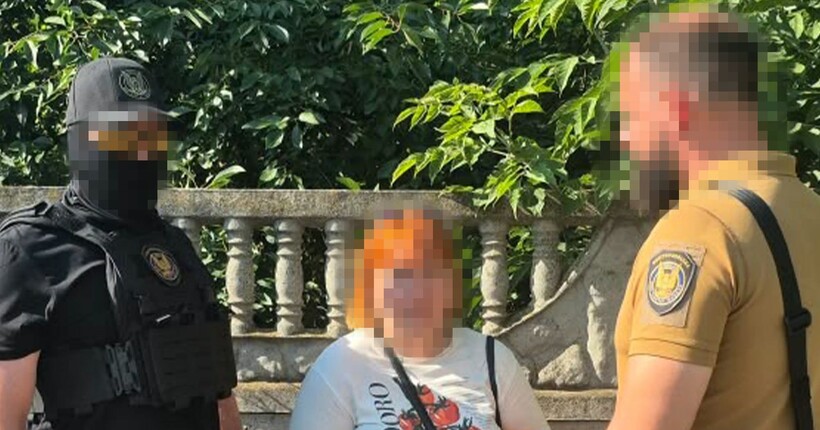 Коригувала атаки на енергетику та ППО: на Черкащині затримали місцеву жінку, яка працювала на ФСБ
