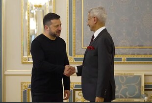 Зеленський зустрівся з головою МЗС Індії: обговорили мир і безпеку в Чорному морі