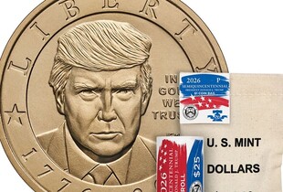 У США випустили монети номіналом $1 із портретом Трампа