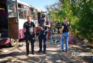 На Одещині сталася смертельна ДТП: лоб в лоб зіткнулися два автобуси