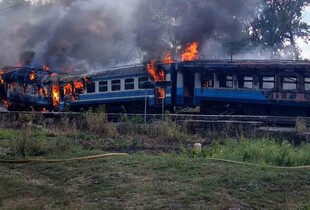 Удар по пасажирському поїзду на Сумщині: в ДСНС заявили про 10 постраждалих