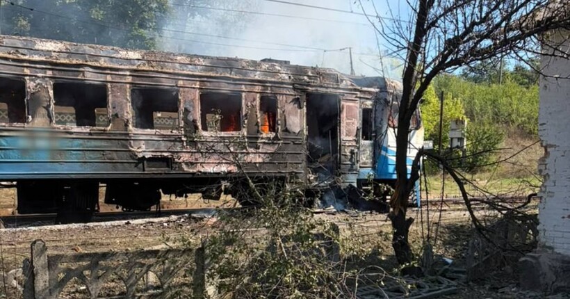 На Харківщині одна людина загинула, ще вісім поранені через удар БпЛА в електричку