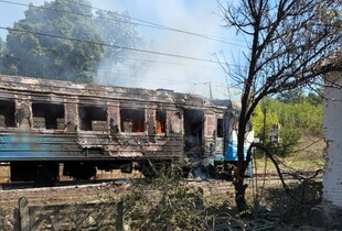 На Харківщині одна людина загинула, ще вісім поранені через удар БпЛА в електричку