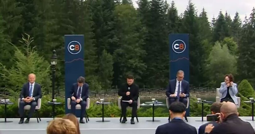 Зеленський про другу частину саміту C8: Будуть вагомі фінансові, інвестиційні домовленості