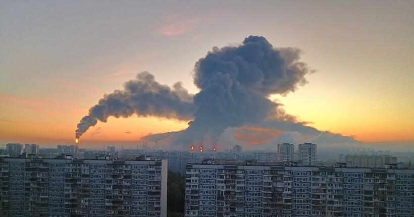 Москву та область вночі атакували дрони: уражено складський комплекс та НПЗ