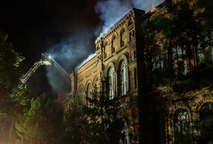 росія прямим влучанням пошкодила корпус Запорізького національного університету: фото