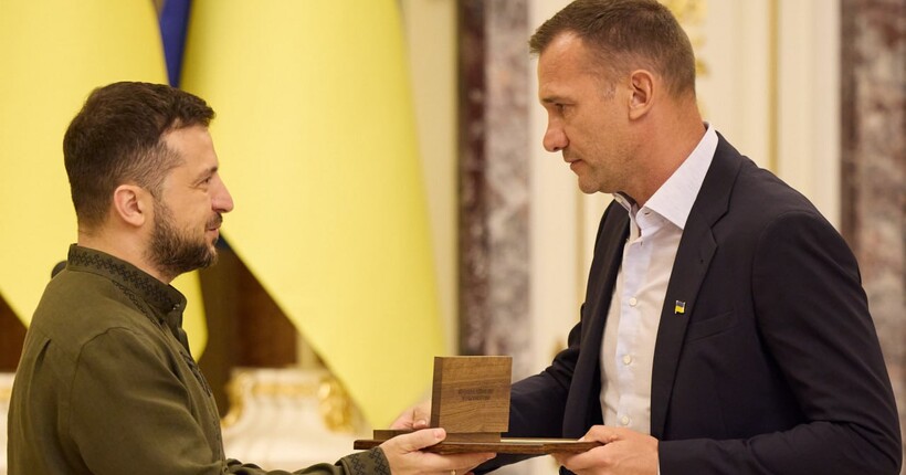 Зеленський привітав Андрія Шевченка з 50-річчям: 