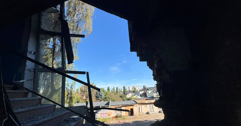 У Києві вилучили нездетоновану боєголовку дрона, яка влучила у школу (фото)