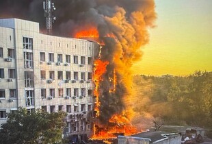 росія вдарила по адмінбудівлі ДТЕК на Дніпропетровщині