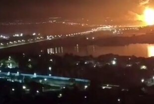 Безпілотники атакували нафтоналивний термінал у Ростові-на-Дону: виникла масштабна пожежа 