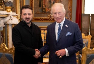 Зеленський зустрівся з королем Чарльзом III під час візиту в Британії