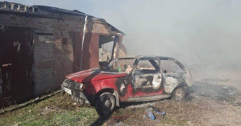 Полтава зазнала атаки БпЛА: двоє постраждалих, спалахнула пожежа