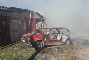 Полтава зазнала атаки БпЛА: двоє постраждалих, спалахнула пожежа