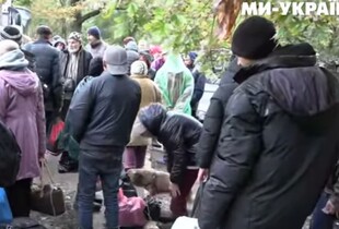 Евакуйовані мешканці Олешок вирушили до Анапи - Арахамія