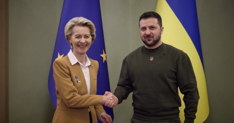Урсула фон дер Ляєн про членство України в ЄС: Рік тому це ніхто навіть уявити не міг