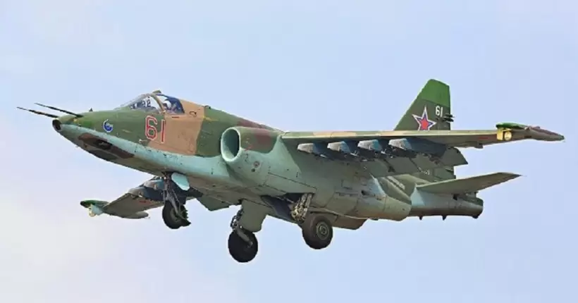 Над Бахмутом ЗСУ збили російський штурмовик Су-25