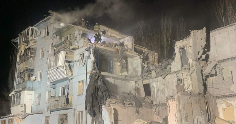 Ракетний удар по будинку у Запоріжжі: 13 загиблих, серед яких - 8-місячна дитина
