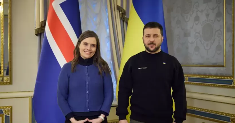 Зеленський зустрівся з прем’єр-міністеркою Ісландії