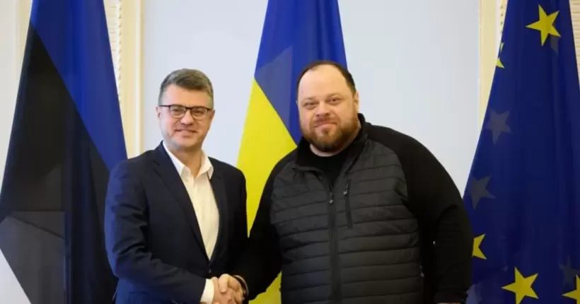 Очільник МЗС Естонії прибув до Києва та обговорив зі Стефанчуком вступ України до НАТО