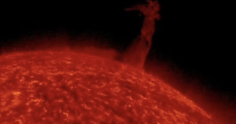NASA зафіксувало найбільший торнадо на Сонці: видовищне відео