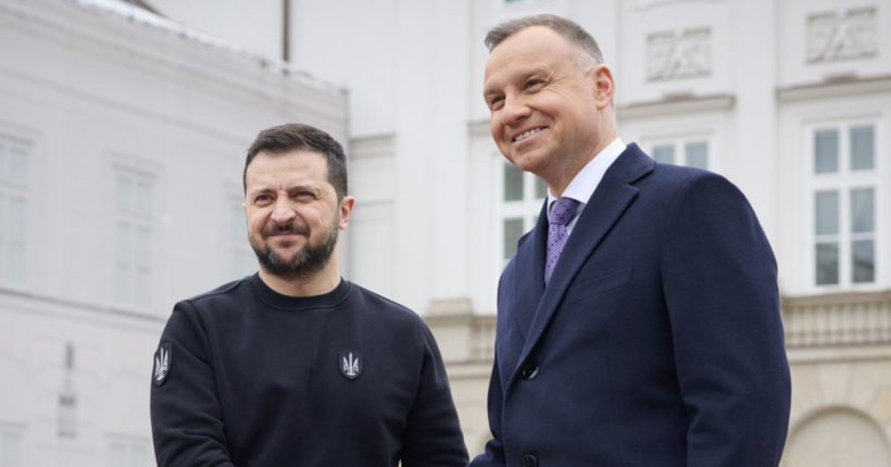 Зеленський закликав Польщу і місцевий бізнес допомогти відбудовувати Україну