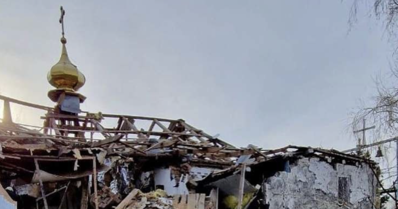 Нічого святого: окупанти у Великодню ніч зруйнували церкву у Запорізькій області