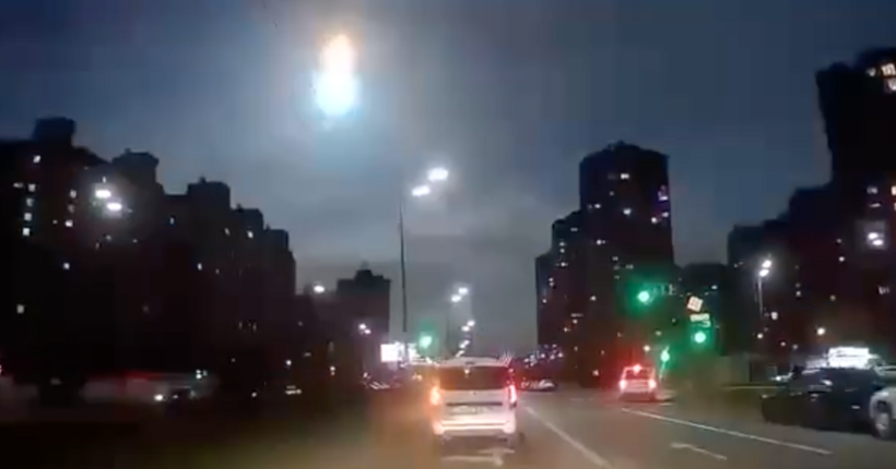 Метеор, який входив в атмосферу, - Ігнат про спалах над Києвом