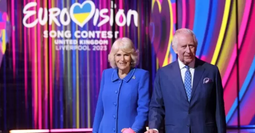 Король Чарльз та його дружина відкрили сцену Євробачення-2023