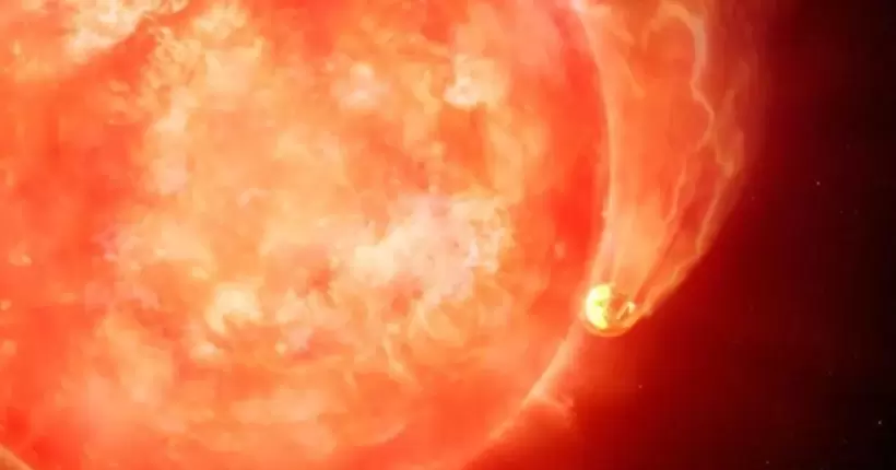 Астрономи вперше побачили, як зірка поглинає планету