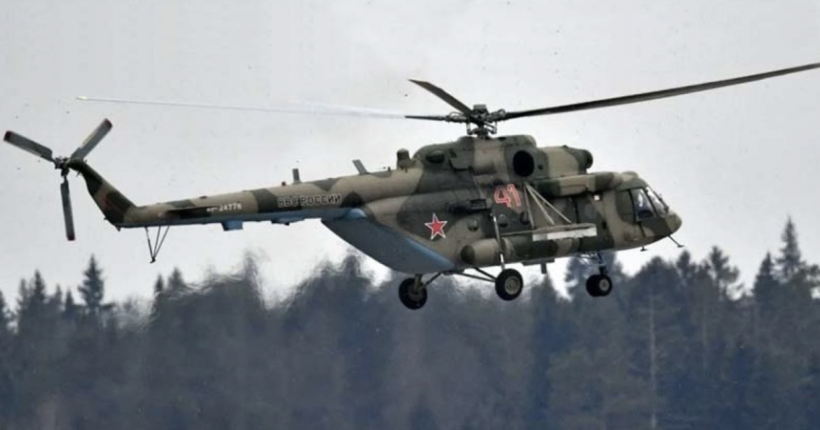 У Бєлгородській області, де тривають боєзіткнення, впав гелікоптер російської армії 