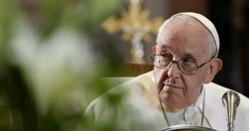 Папа Франциск зробив чергову заяву щодо війни в Україні
