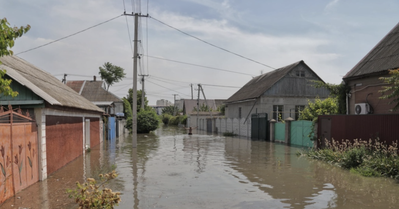 Підрив Каховської ГЕС: рівень води у Херсоні вже перевищив 5 метрів