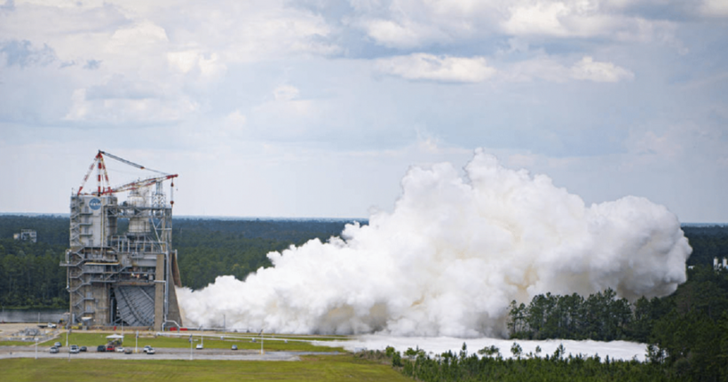 NASA провела критичні випробування ракети Artemis V (фото)