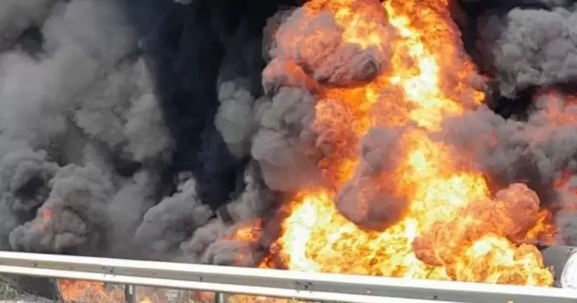 У Шебекіно в росії нова пожежа: палає лакофарбовий завод