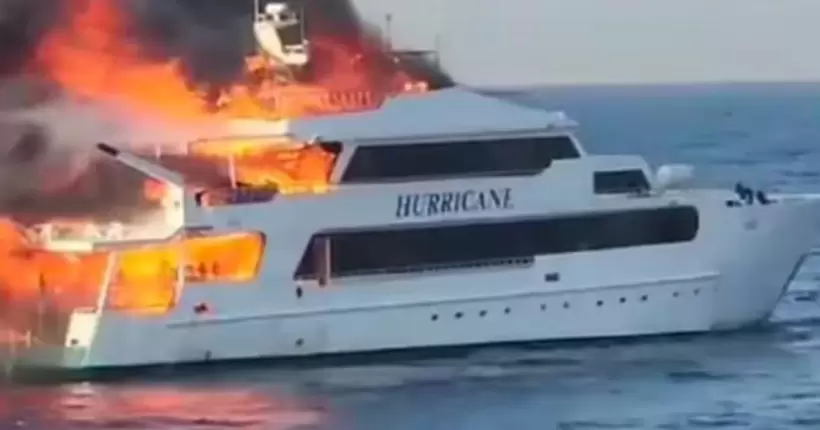 У Єгипті загорілася яхта: загинули троє туристів