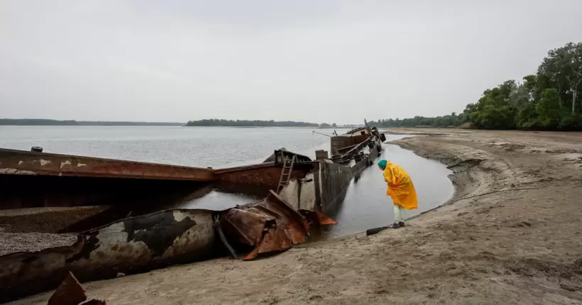 Підрив Каховської ГЕС: вода у Дніпрі забруднена у 28 000 разів вище норми