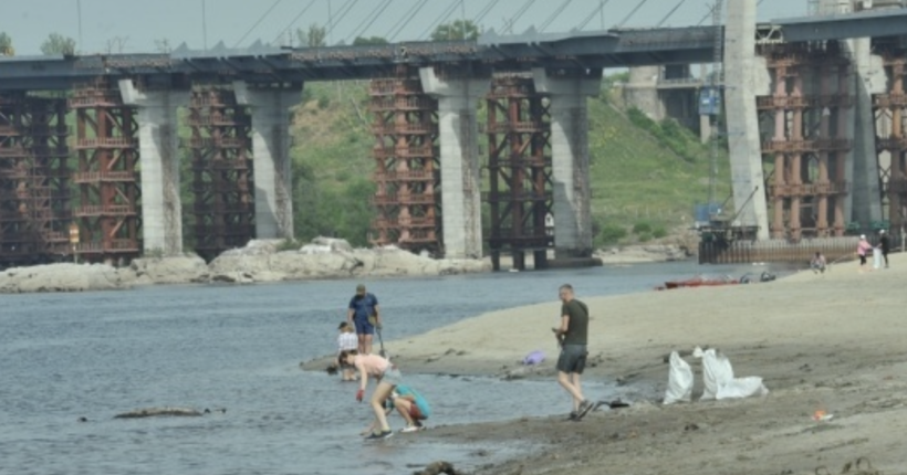 Нижче норми на 2 метра: у Запоріжжі заявили про падіння рівня води