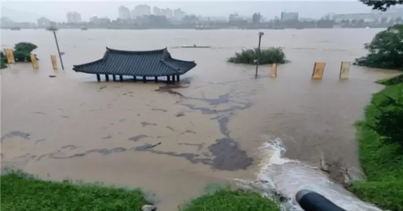 У Південній Кореї через зливи пошкоджені майже 40 об’єктів культурної спадщини