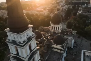 В ПЦУ відреагували на знищення росією Спасо-Преображенського собору в Одесі