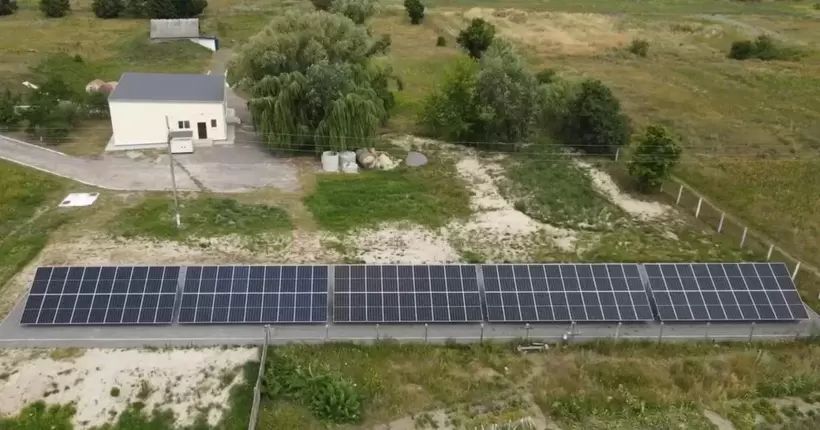 У Бучанській громаді запустили сонячну електростанцію