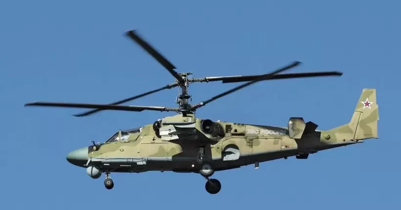 ЗСУ знищили російський гвинтокрил Ка-52 у Запорізькій області