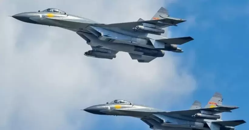 Військові літаки Китаю увійшли в зону ППО Тайваню