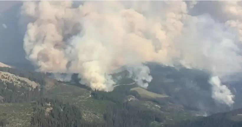 Лісові пожежі в Канаді добираються до міст, влада оголосила евакуацію
