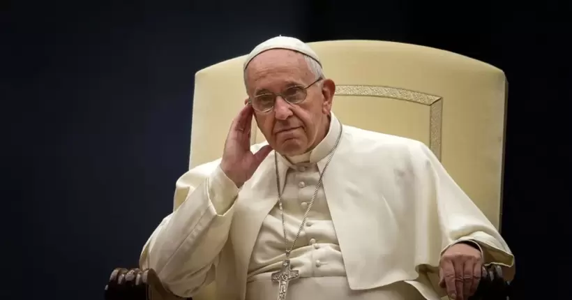 Папа Римський закликав до молитку за Україну, яка страждає від війни