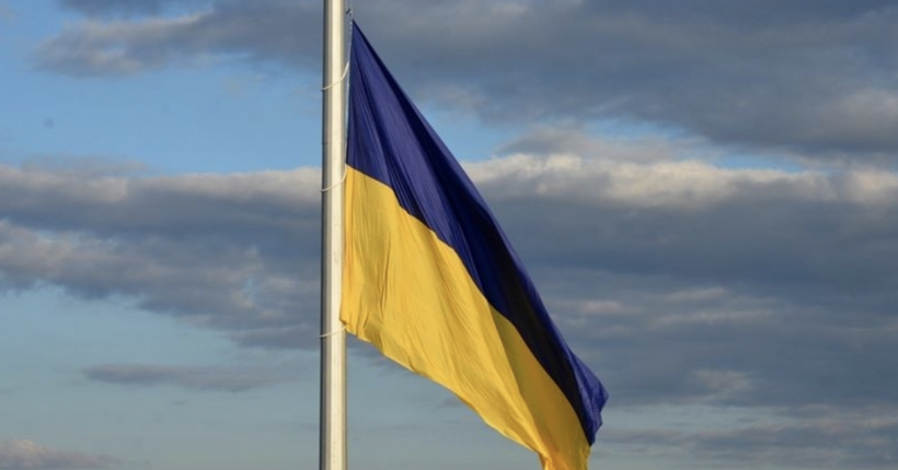 У окупованій Каховці на Херсонщині підняли український прапор (фото)