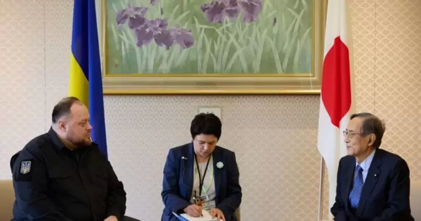 Голова ВР Стефанчук відвідав Японію та зустрівся зі спікером парламенту країни